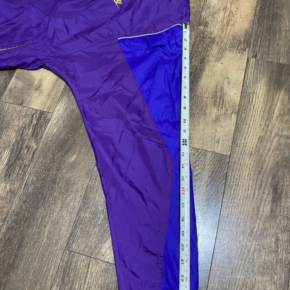 Vintage 90s Nike Windbreaker Track Jacket Adult Size L/XL Zip Back Pouch Running - Picture 10 of 13